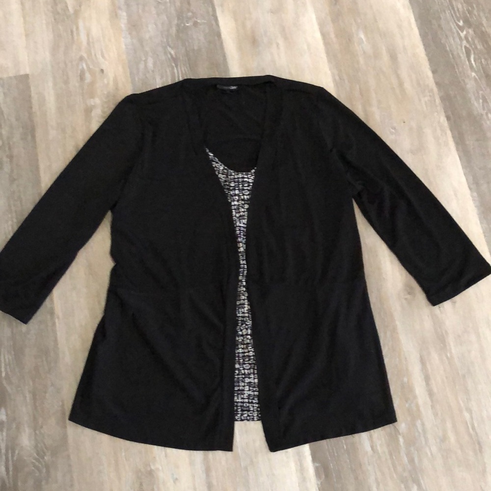 east5th Combination Top and Cardigan
